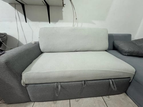Customer photo review of Elastischer Sofabezug, luxuriöser, verstellbarer, elastischer Couchbezug für Wohnzimmer, Sofa, Sitzbezug, 1, 2, 3, 4-Sitzer, L-förmiger Komplettset