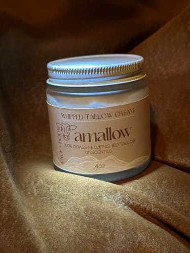 Customer photo review of Whipped Tallow Cream - Unscented