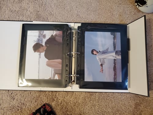 Customer photo review of B&W Custom A5 1-Pocket Pages - Mini Poster