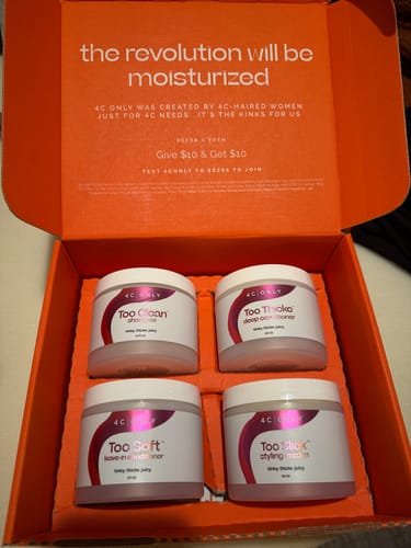 Customer photo review of 4C ONLY | Too Easy Collection For 4C Hair