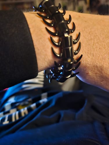 Customer photo review of Centipede Bracelet