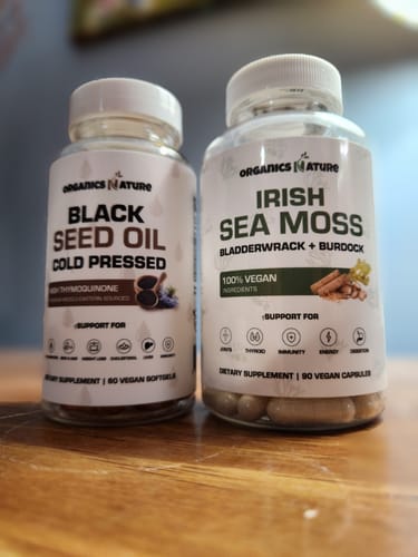 Customer photo review of Black Seed Oil Capsules Cold Pressed