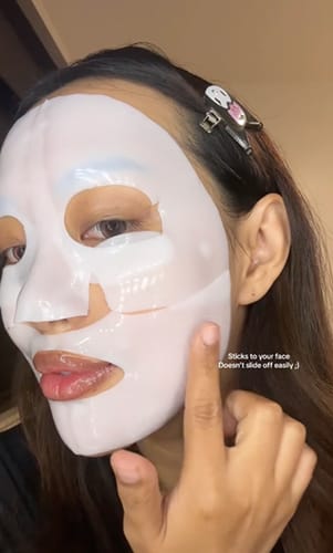 Customer photo review of The Original Korean Bio-Collagen Mask