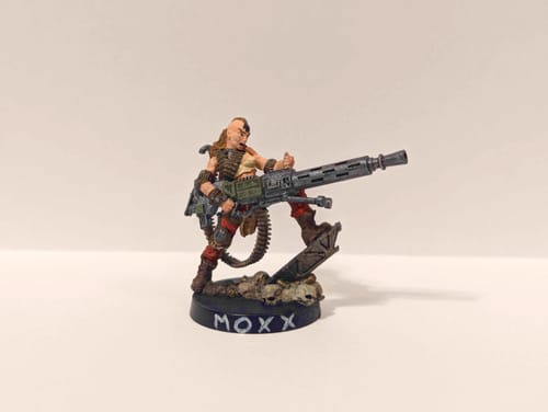 Customer photo review of Cruz, Heavy Gunner (JB)