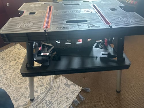 Customer photo review of Folding Work Table