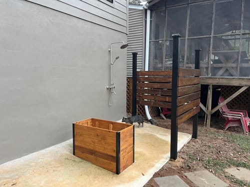 Customer photo review of 18" x 36" Raised Garden Bed