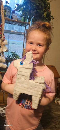 Customer photo review of Hope Your Birthday is Magical Piñatagram