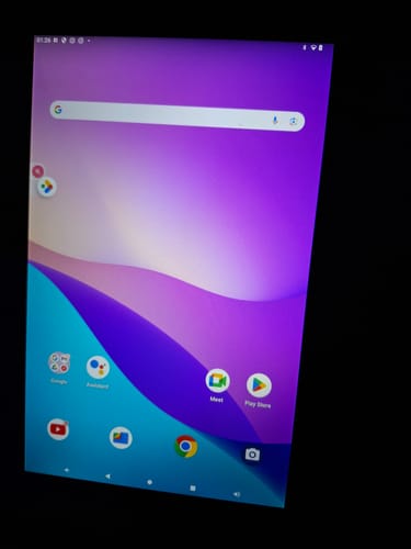 Customer photo review of Performance Tablet mit leistungsstarkem Prozessor | Inklusive GRATIS Schutzhülle | Octa-Core 2.0GHz Prozessor | 6GB RAM | 128GB Speicher (bis zu 1TB erweiterbar) | Dualband-WiFi 2.4G/5G, Bluetooth 5.0 | Android 13 mit Dual-Kameras | Farbe Spacegrau