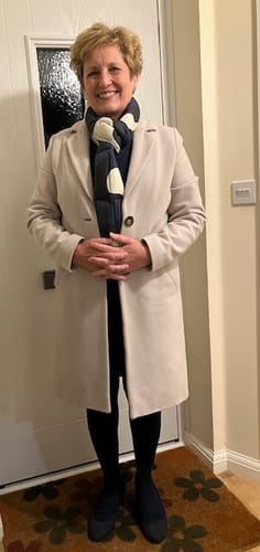 Sarah F. review of LONG LEGGINGS NAVY image 1 out of 1