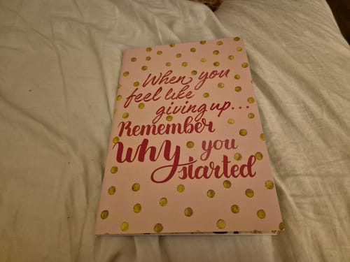 Customer photo review of Freebie Sassy Planner