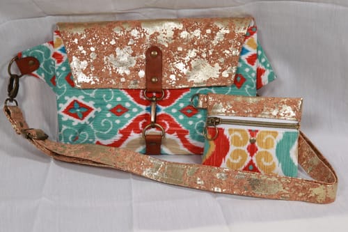 Customer photo review of Bubblegum Zip Pouch Pattern