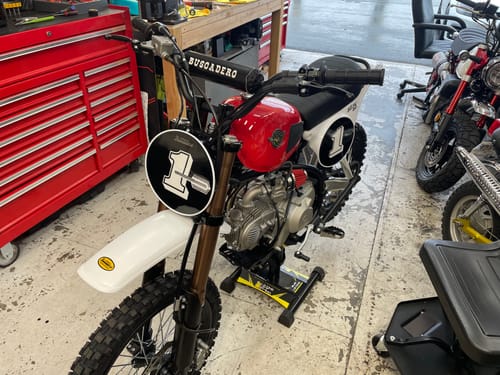 Customer photo review of Buscadero™ BSX 140 Pit Bike