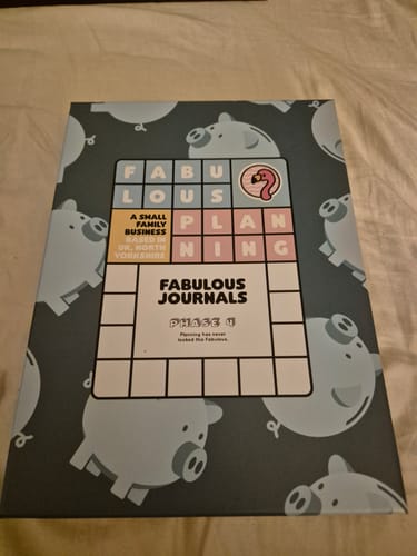 Customer photo review of Budget - Deluxe Life Journal