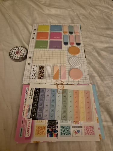 Customer photo review of Freebie Self Care Washi Tape 10mm