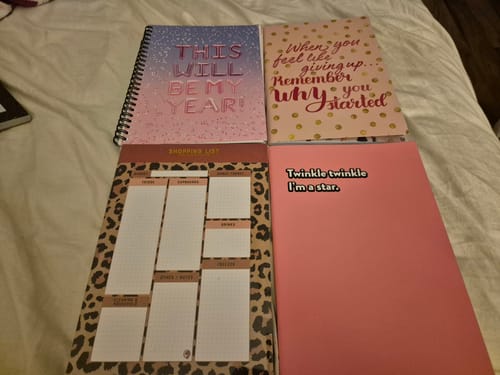Customer photo review of 2025 Food Diary Starter Bundle