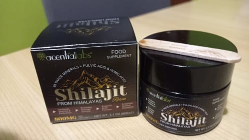 Customer photo review of Himalája Shilajit