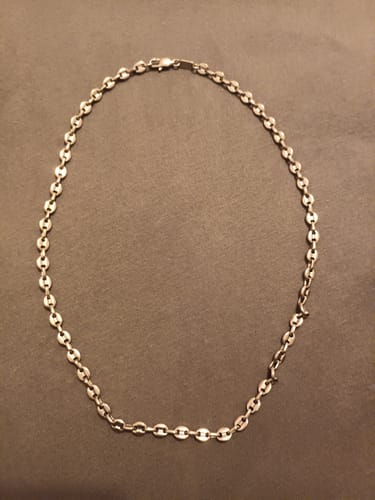 Customer photo review of Coffee Bean Halskette