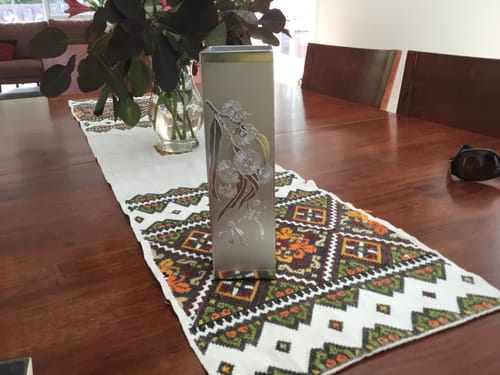 Customer photo review of Square Vase - Flowering Gum