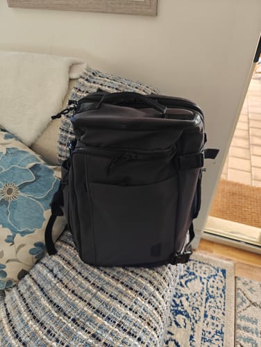 Customer photo review of Blast Quick Access 28L-38L Carry On Travel Backpack