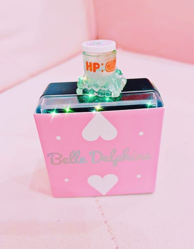 Customer photo review of Belle Delphine Bathwater Bottle Keycap