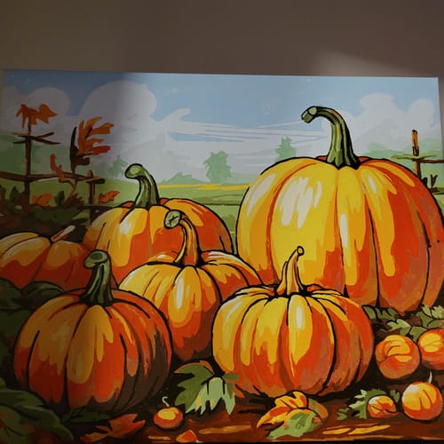 Customer photo review of Pumpkin Harvest