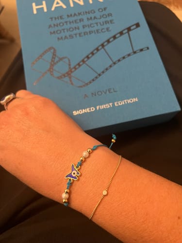 Customer photo review of 14K GOLD DIAMOND OLIVIA BRACELET