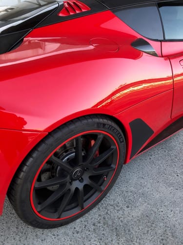 Customer photo review of Lotus Wheels Cap OEM