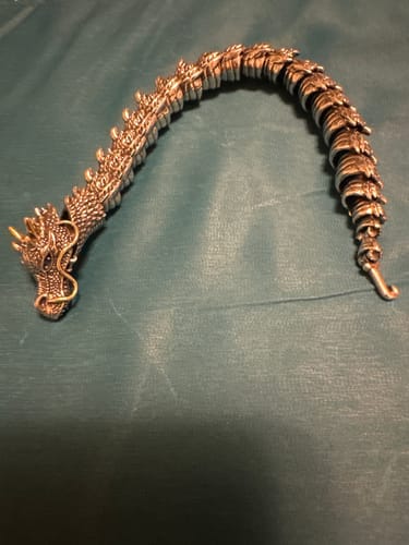 Customer photo review of Mystical Dragon Bracelet