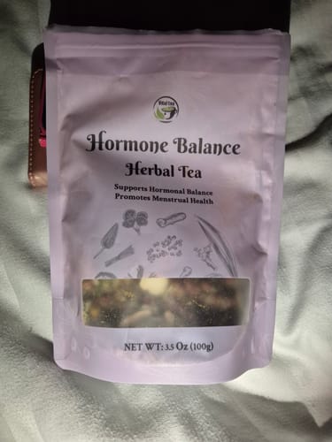 Customer photo review of Hormone Balance Herbal Tea
