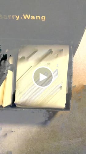 Customer video review of Barry Wang Champagne Neckties Wheat Solid Silk Tie Hanky Cufflinks Set