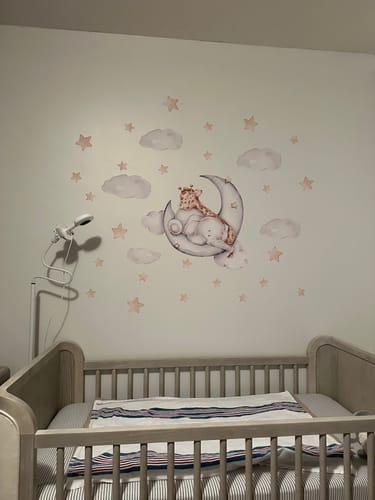 Customer photo review of Elephant & Giraffe on the Moon