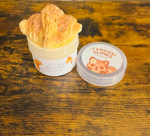 Customer photo review of Mandel Croissant