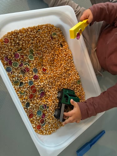 Customer photo review of 100 magnetische Spielchips (3+)