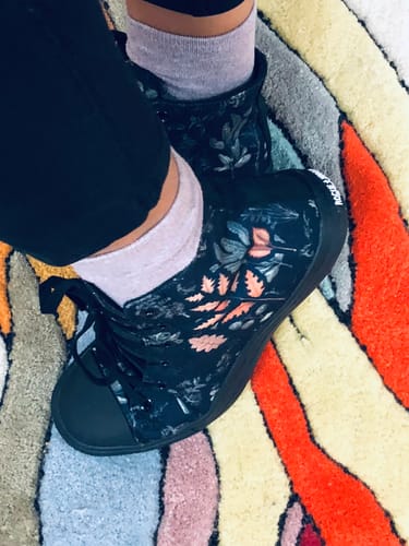 Customer photo review of Herbology High Tops - Classic Premium Canvas Shoes with Comfortable and Durable Soles