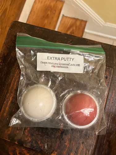 Customer photo review of Extra Impression Putty (STRONGLY RECOMMENDED)