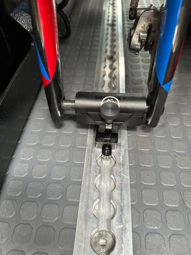 Customer photo review of Unaka - Bike Thru Axle Fork Mount