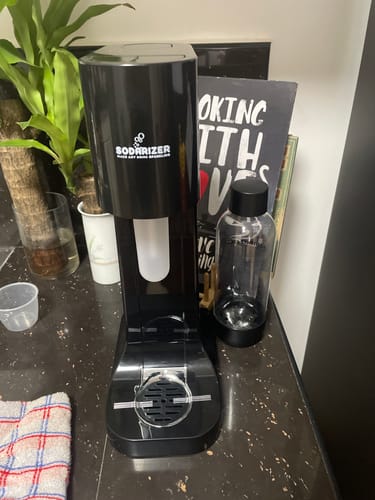 Customer photo review of Sodarizer SPARK: Soda and Seltzer Water Maker