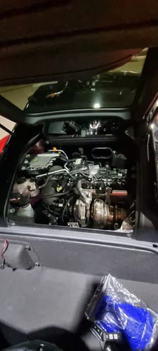 Customer photo review of Emira I4 300CPSI Sports Catalyst Front Pipe by Aerie Performance