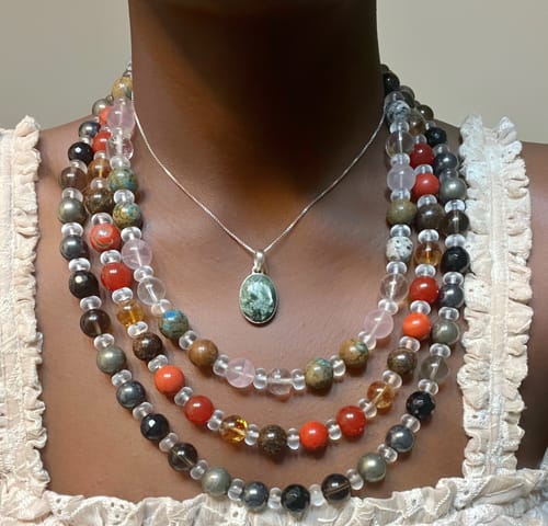 Customer photo review of The Official Custom Necklace Portal