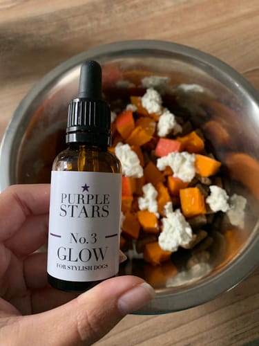 Customer photo review of No.3 GLOW – HAUT- UND FELLGESUNDHEIT HUND