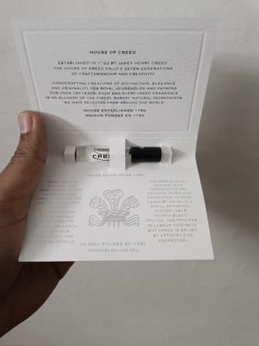 Customer photo review of Creed Aventus Eau De Parfum For Men Vial 1.75ml