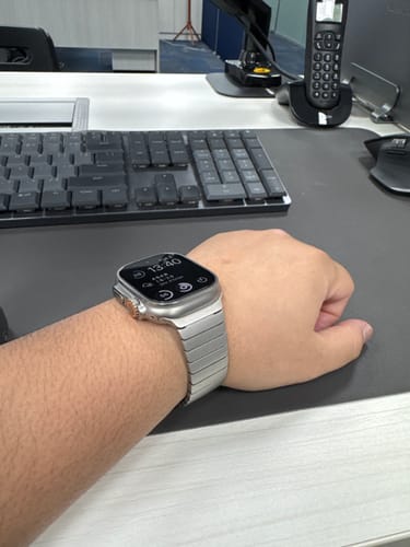 Customer photo review of Titanium Bracelet MG