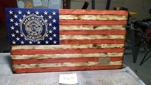 Customer photo review of Custom Wood DIY Plaque
