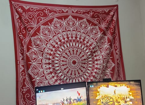 Customer photo review of Bohemian Mandala