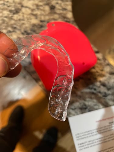Customer photo review of Upper Teeth Retainer