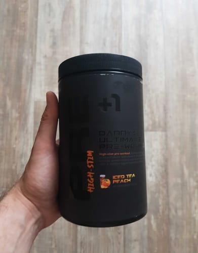 Customer photo review of +1© Danny's Ultimate Pre Workout High-stim (520g)