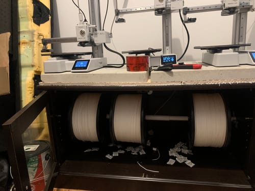 Customer photo review of eSUN PLA+ Black/White/Grey 1.75 mm 5kg Spool