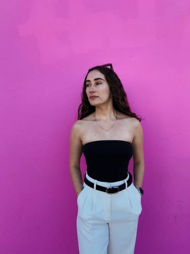 Customer photo review of Chai Chain Necklace