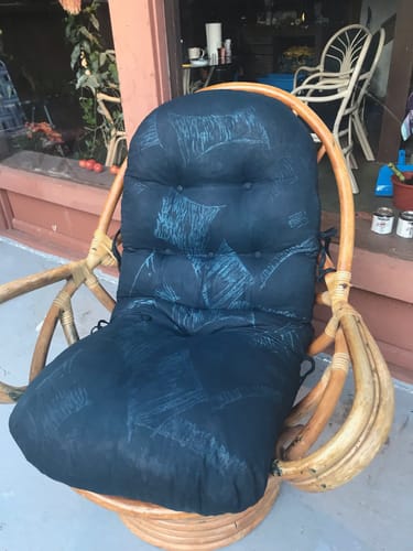 Customer photo review of Fabric Paint -- Dark Blue