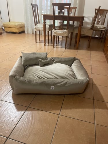 Customer photo review of Divanetto Velluto beige V01